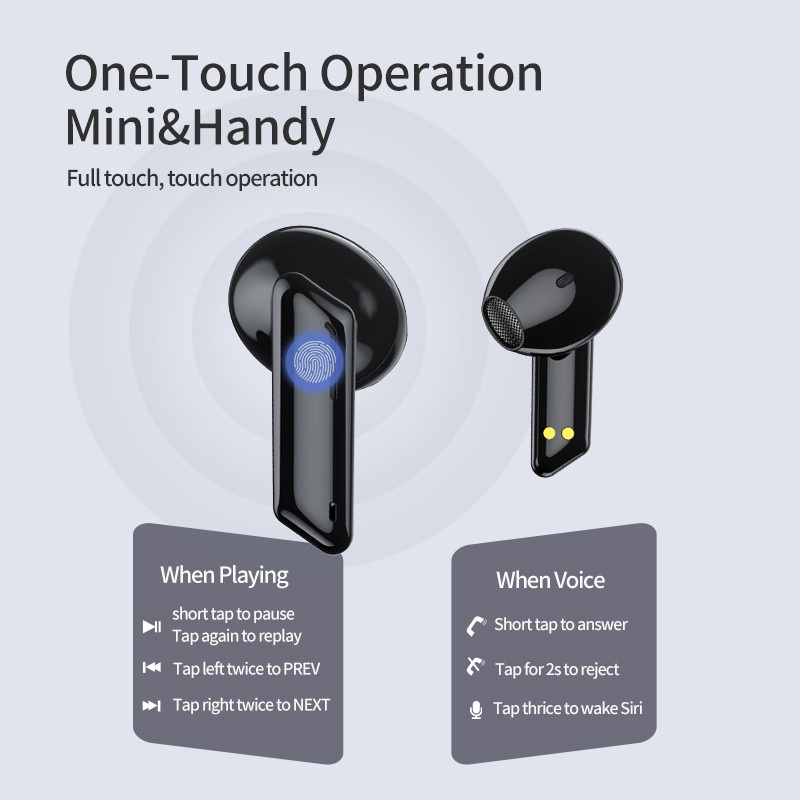 Tai nghe mini AWEI T36 không dây Bluetooth có micro chống ồn