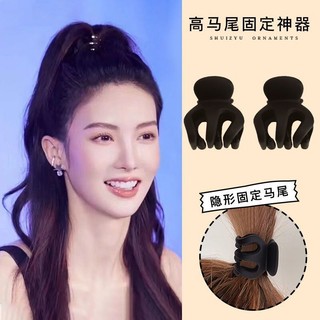 Kẹp Tóc Nữ Màu Đen Hình Cá Mập Độc Đáo