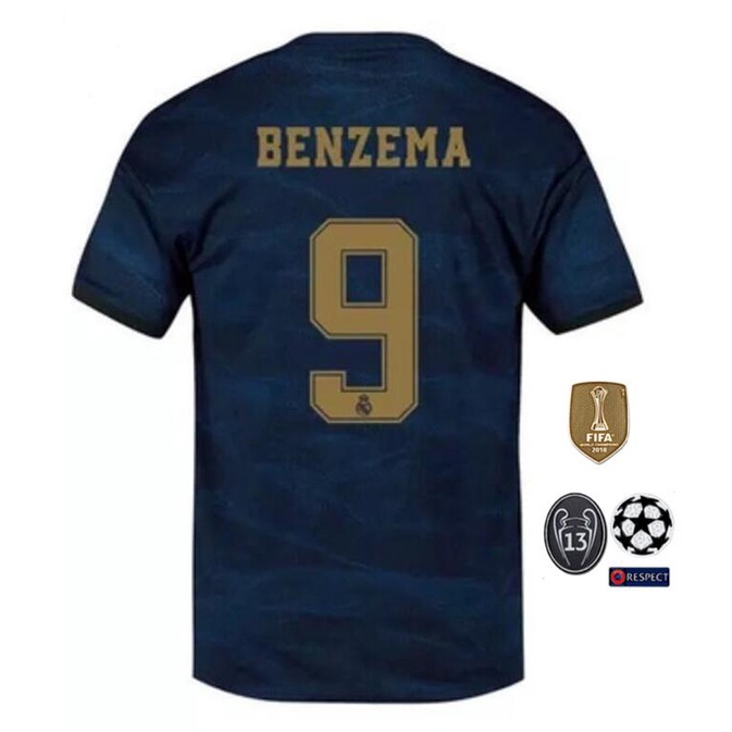 Áo Bóng Đá Tay Ngắn Real Madrid Mùa Giải 19 / 20 Câu Lạc Bộ Real Madrid 2019