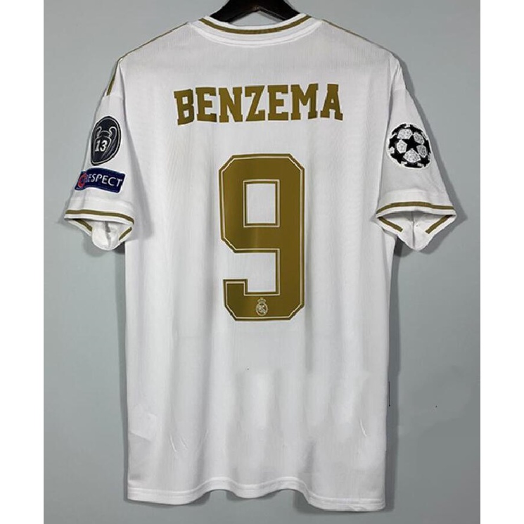 Áo Bóng Đá Tay Ngắn Real Madrid Mùa Giải 19 / 20 Câu Lạc Bộ Real Madrid 2019