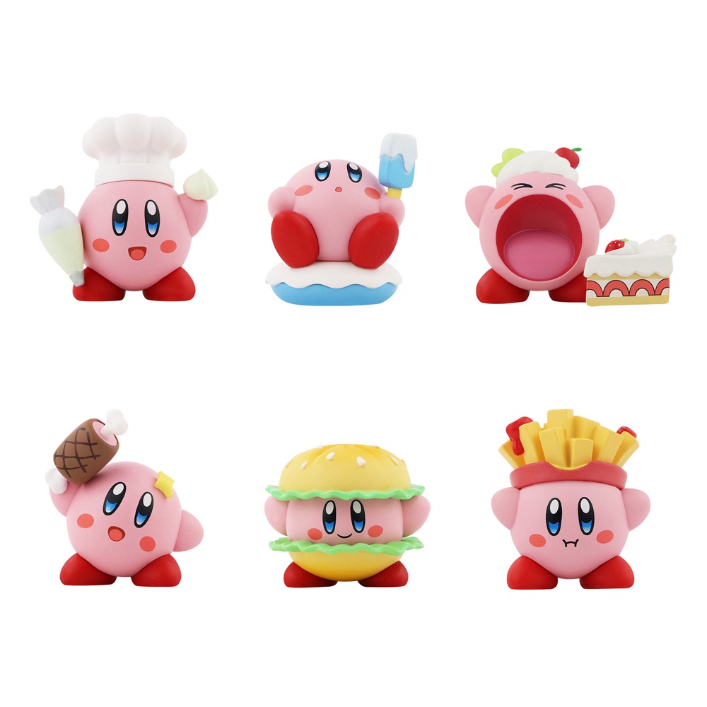 Set 6 Mô Hình Đồ Chơi Nhân Vật Trong Phim "Star Kirby Waddle Dee Doo King DeDeDe" 4-5cm