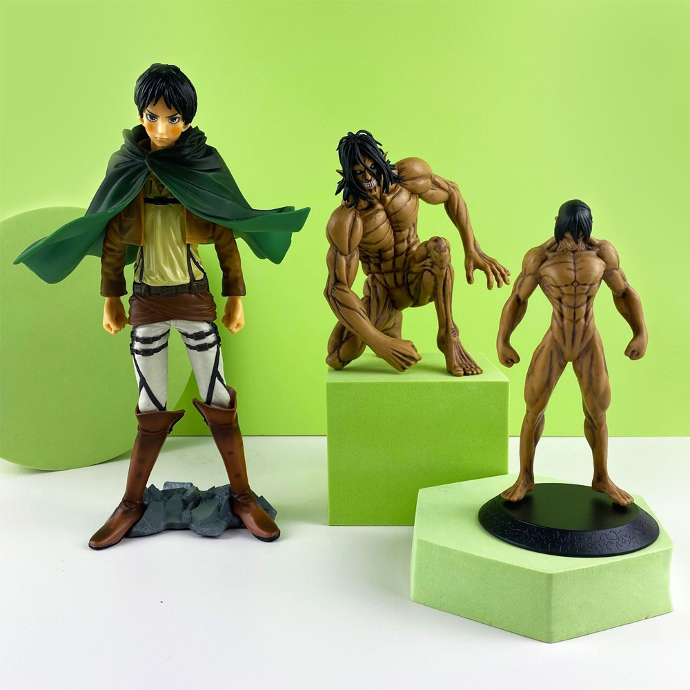 Mô Hình Đồ Chơi Nhân Vật Levi Ackerman Trong Phim Attack on Titan 4 Kiểu 13.5-24cm