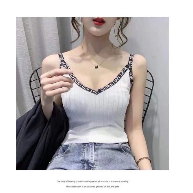 Áo Dệt Kim Sát Nách Dáng Rộng Cỡ Lớn Thời Trang Mùa Hè Cho Nữ