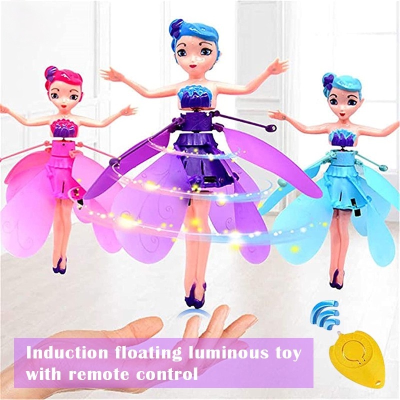 Búp Bê Công Chúa Bay Kèm Điều Khiển Từ Xa Độc Đáo Cho Bé Gái