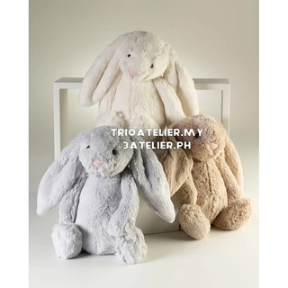 Jellycat Bashful Bunny Đồ chơi sang trọng cỡ lớn 36cm 6 màu