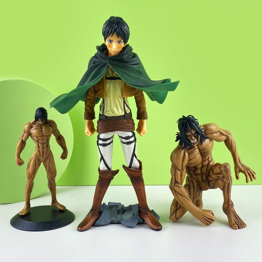 Mô Hình Đồ Chơi Nhân Vật Levi Ackerman Trong Phim Attack on Titan 4 Kiểu 13.5-24cm