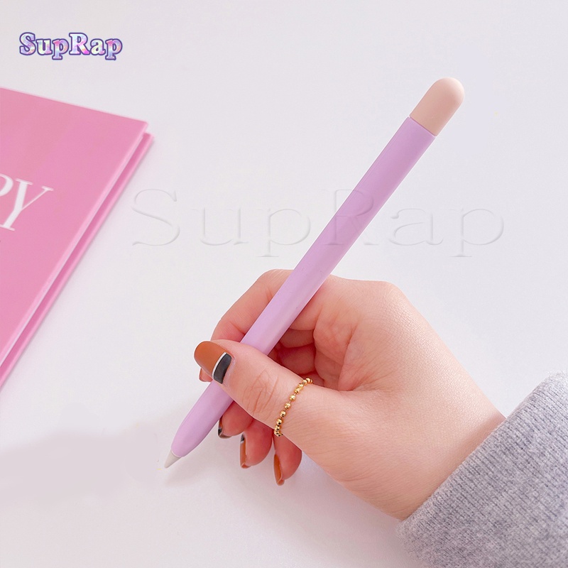Ốp Máy Tính Bảng Bằng Silicon Siêu Mỏng Cho Apple Pencil 2 1 Gen