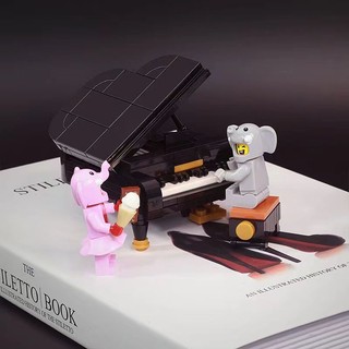 Mô hình đồ chơi đàn piano mini diy sáng tạo cho trẻ em