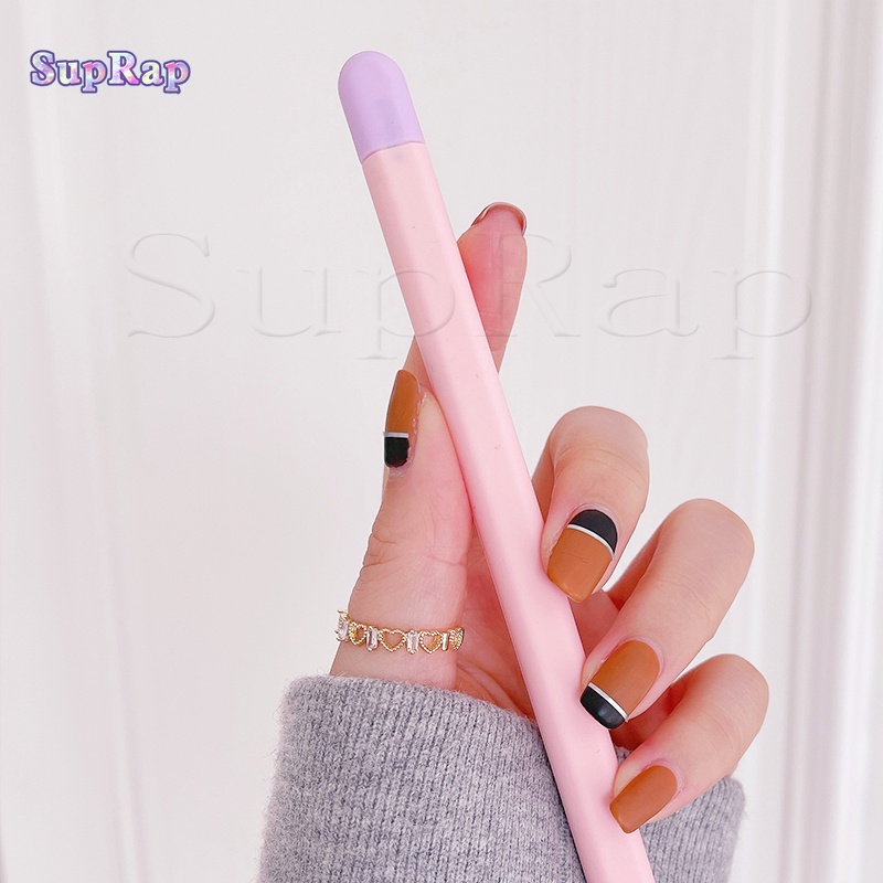 Ốp Máy Tính Bảng Bằng Silicon Siêu Mỏng Cho Apple Pencil 2 1 Gen