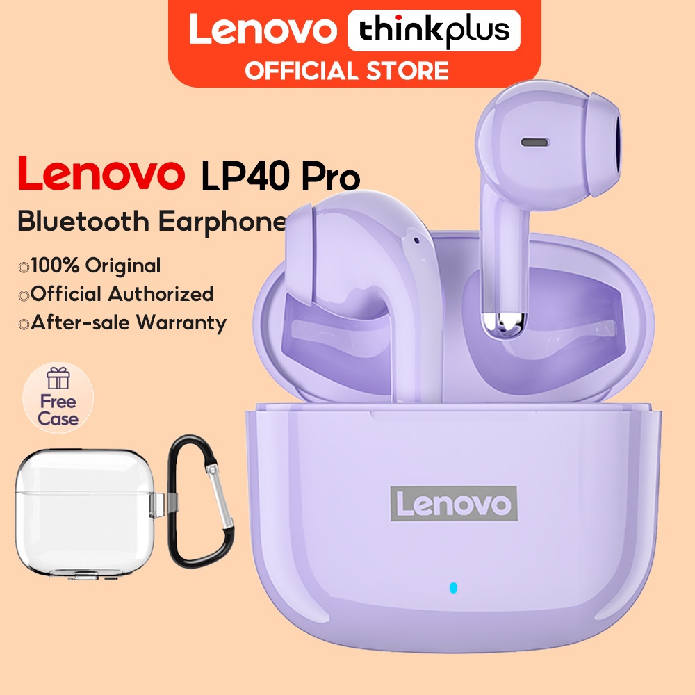 Tai Nghe Bluetooth Lenovo LP40 Pro Bluetooth 5.1 có chất lượng âm thanh tốt và tích hợp micro