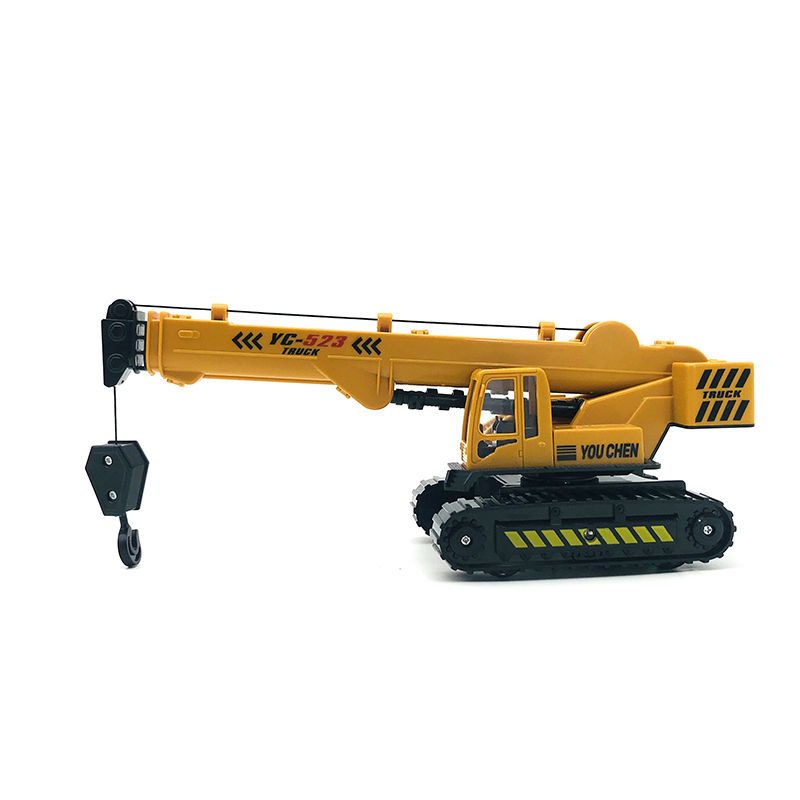 Mô Hình Xe Cần Cẩu Đồ Chơi Bằng Hợp Kim Cho Bé