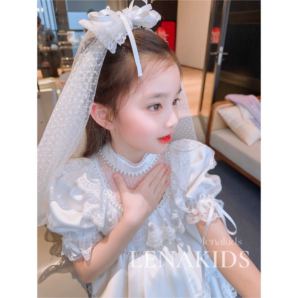 Đầm Công Chúa Ngọt Ngào Thời Trang Mùa Hè Hàn Quốc Cho Bé Gái