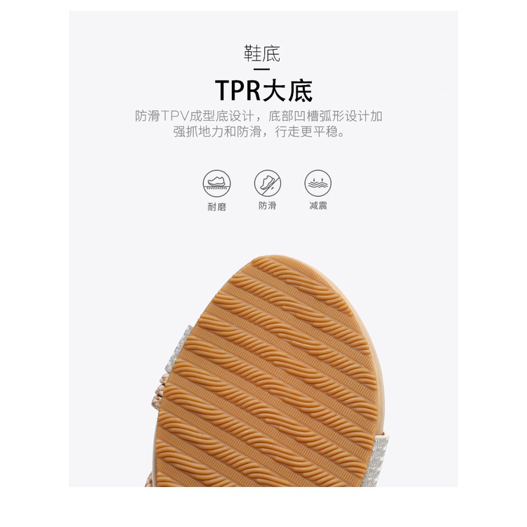 Sandal Đế Xuồng Phong Cách La Mã Thời Trang Mùa Hè Hàng Mới Dành Cho Bạn Nữ A1260-13