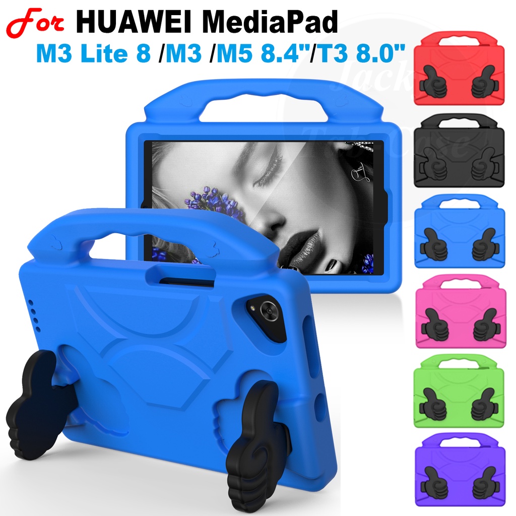 Ốp Máy Tính Bảng EVA Chống Sốc Cho Huawei MediaPad M3 Lite 8.0" M5 8 M3 M6 8.4" T8 T3 8.0-inch KOB-L09 BTV-W09 CPN-W09 CPN-L09 SHT-AL09 SHT-W09 KOB-L09 KOB2-W09