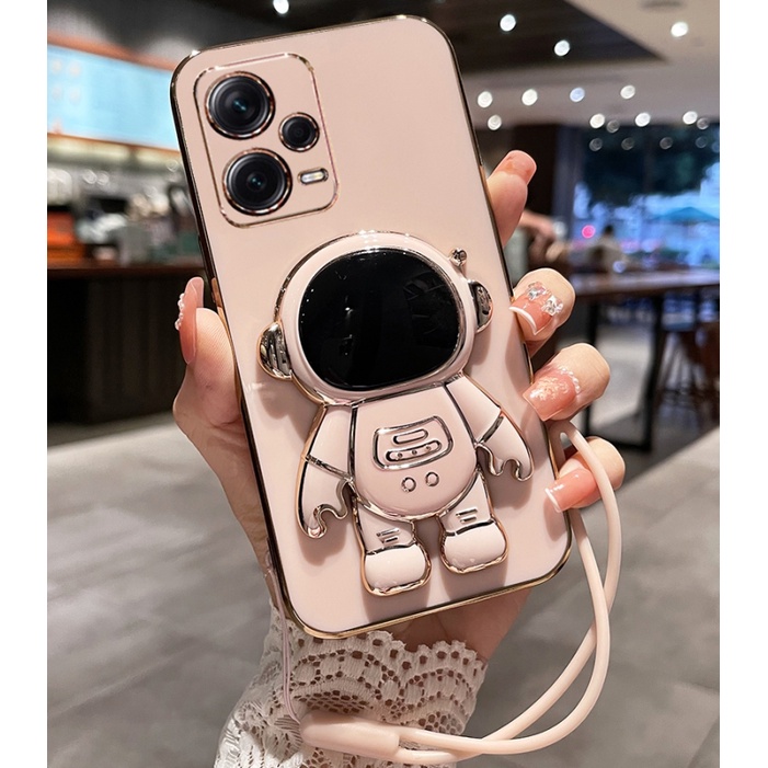 Cho RedMi Note 13 Pro+ 12 Pro+ 5G 12s 11 Pro 5G 11s Ốp Lưng Phi Hành Gia