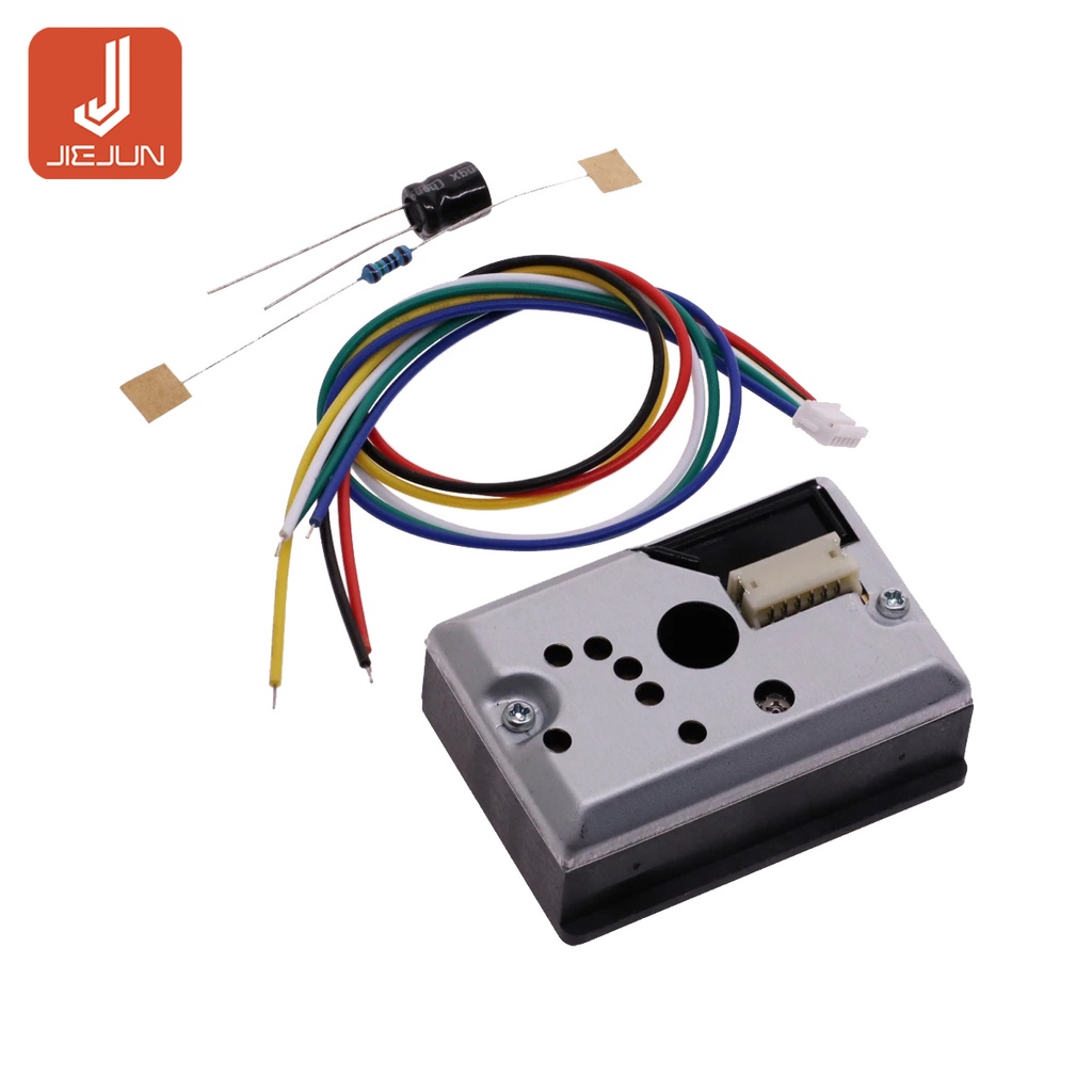 Cảm biến bụi quang học nhỏ gọn GP2Y1014AU0F Tương thích GP2Y1010AU0F GP2Y1010AUOF Cảm biến hạt khói 