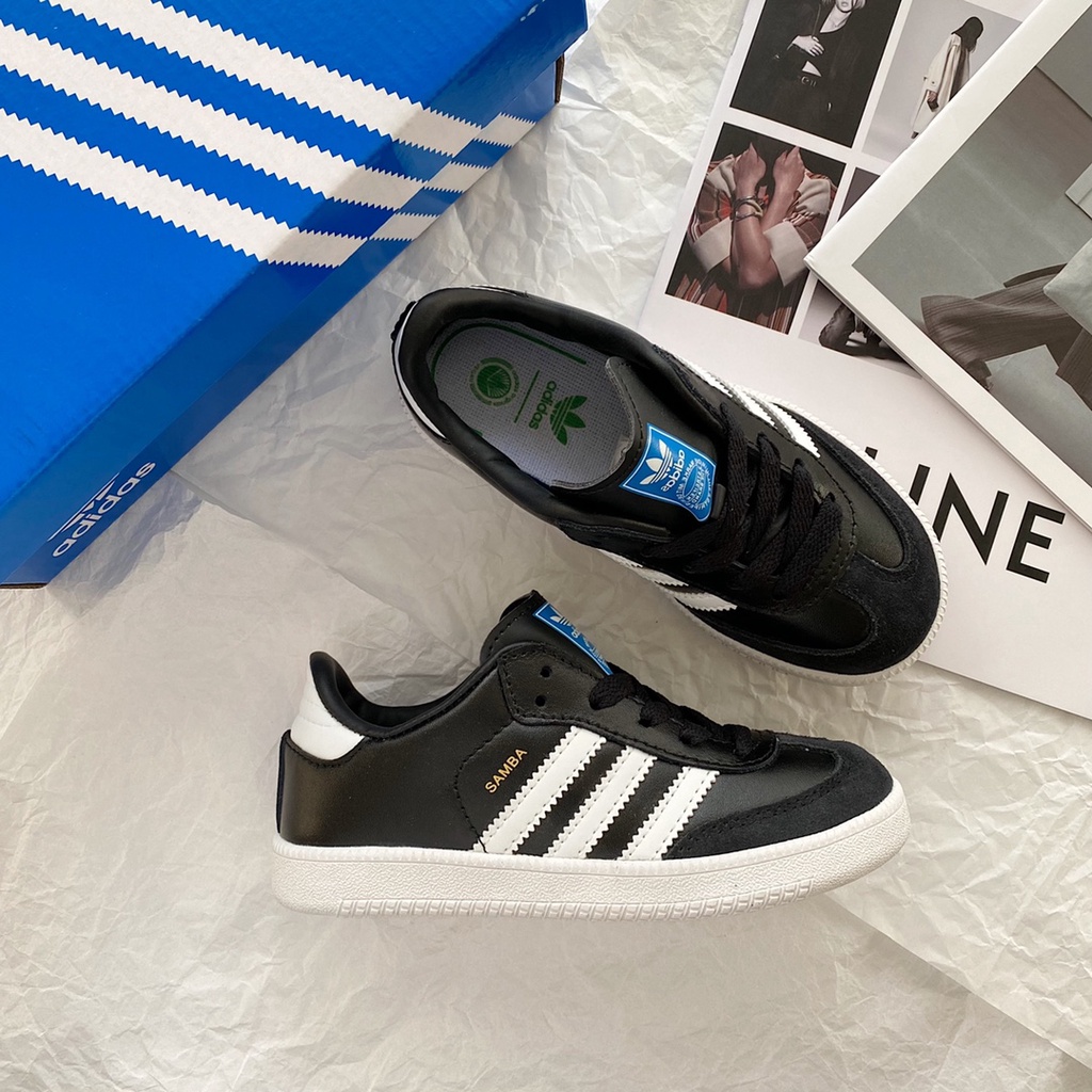 Giày Thể Thao Da Lộn Đế Bằng Chống Trượt Thời Trang Cho Bé