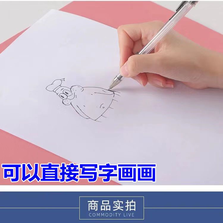 Tấm Lót Chuột Và Bàn Phím Máy Tính Bằng Da PVC Hai Mặt Màu Trơn Dành Cho Học Sinh / Văn Phòng