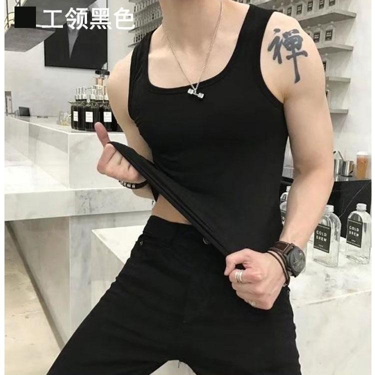 Áo Ba Lỗ Thể Thao Cổ Cao Ôm Dáng Thời Trang Mùa Hè Cho Nam