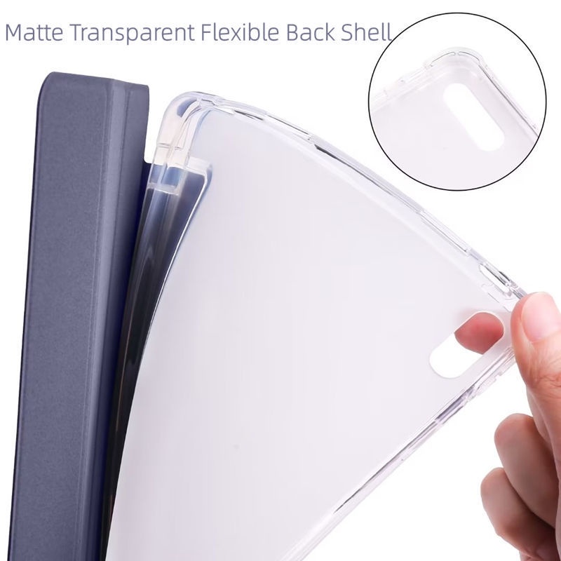 Bao Da Máy Tính Bảng Nắp Gập Mềm Mại Cho xiaomi pad 5 6 pad6 pad5 pro 11.0 "redmi pad 10.61" mi pad 5pro 12.4inch