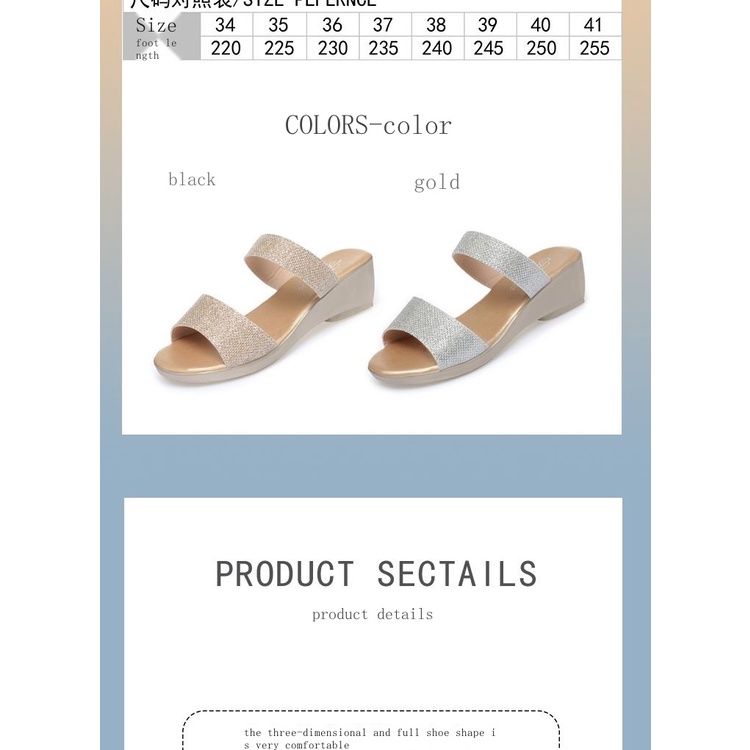 Dép Sandal Đế Xuồng Dày Thời Trang Mùa Hè 2023 Mới Cho Nữ Trung Niên