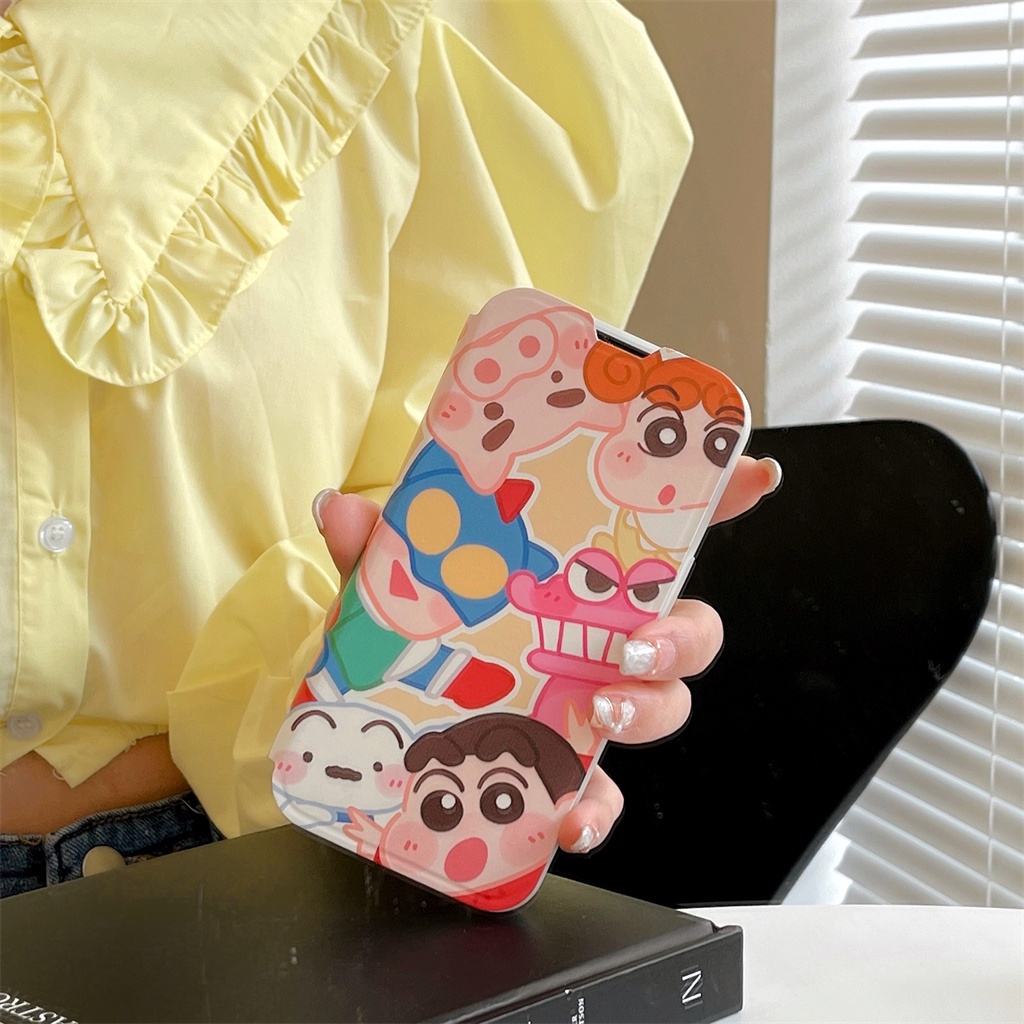 Ốp Điện Thoại TPU Mềm Họa Tiết Cậu Bé Bút Chì Cho iphone 14 Pro Max 13 Pro Max 12 Pro Max