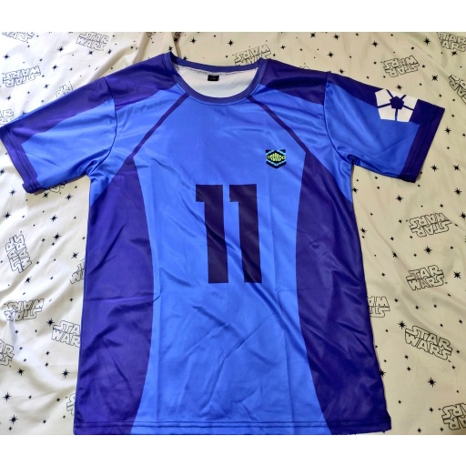Áo Thun Đồng Phục Bóng Đá Ngắn Tay Hóa Trang Bachira Merch Cho Nam Và Nữ
