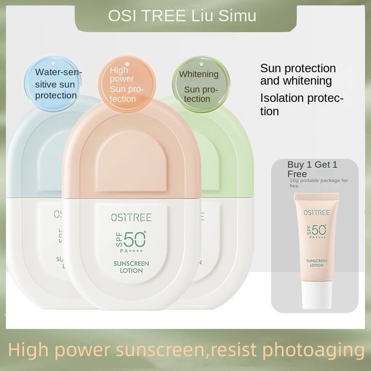 Kem chống nắng Ositree dưỡng da kiềm dầu chống nắng hàng ngày dưỡng trắng chống UV nâng tone chăm sóc da