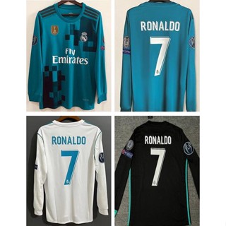 Áo Bóng Đá Dài Tay Real Madrid 2017