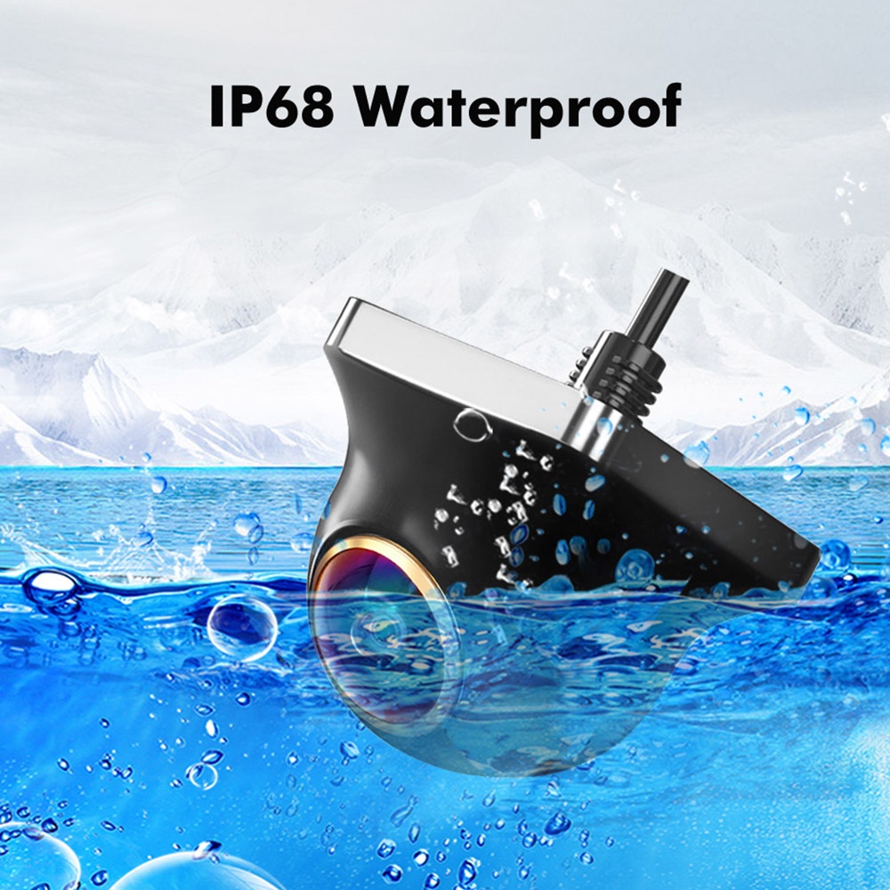 Smartour AHD 1080P Tầm nhìn ban đêm 180 độ Ống kính mắt cá Camera lùi ô tô Camera quan sát phía trước / bên / phía sau