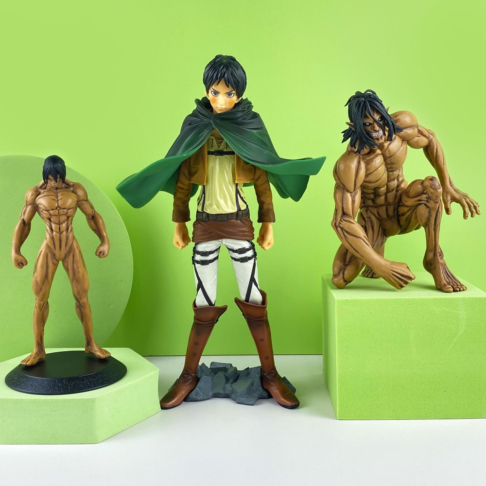 Mô Hình Đồ Chơi Nhân Vật Levi Ackerman Trong Phim Attack on Titan 4 Kiểu 13.5-24cm