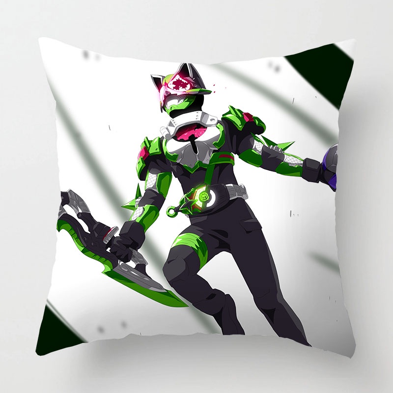 Vỏ Gối 45 * 45cm In Hình Kamen Rider Ngộ Nghĩnh