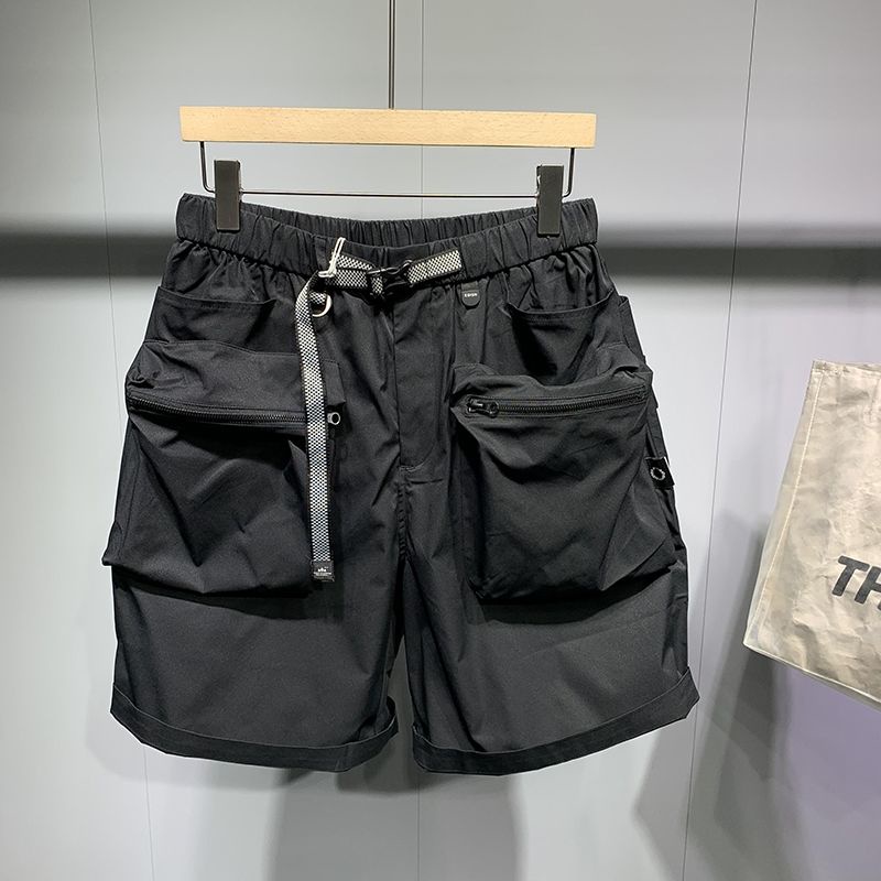 Quần Short Dáng Rộng Màu Trơn Đơn Giản Thời Trang Mùa Hè Cho Nam
