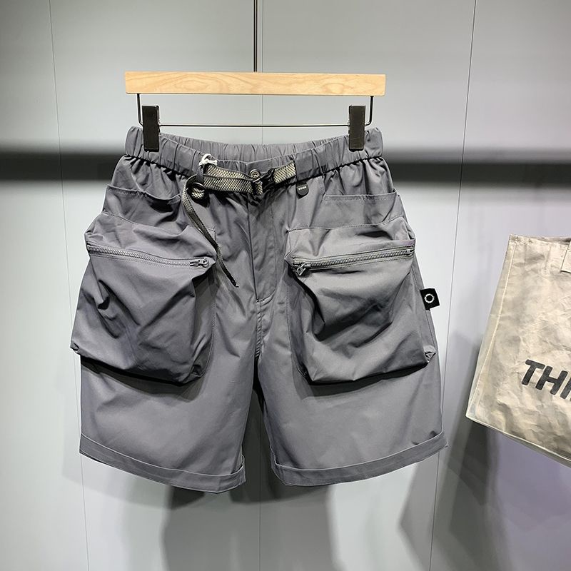 Quần Short Dáng Rộng Màu Trơn Đơn Giản Thời Trang Mùa Hè Cho Nam