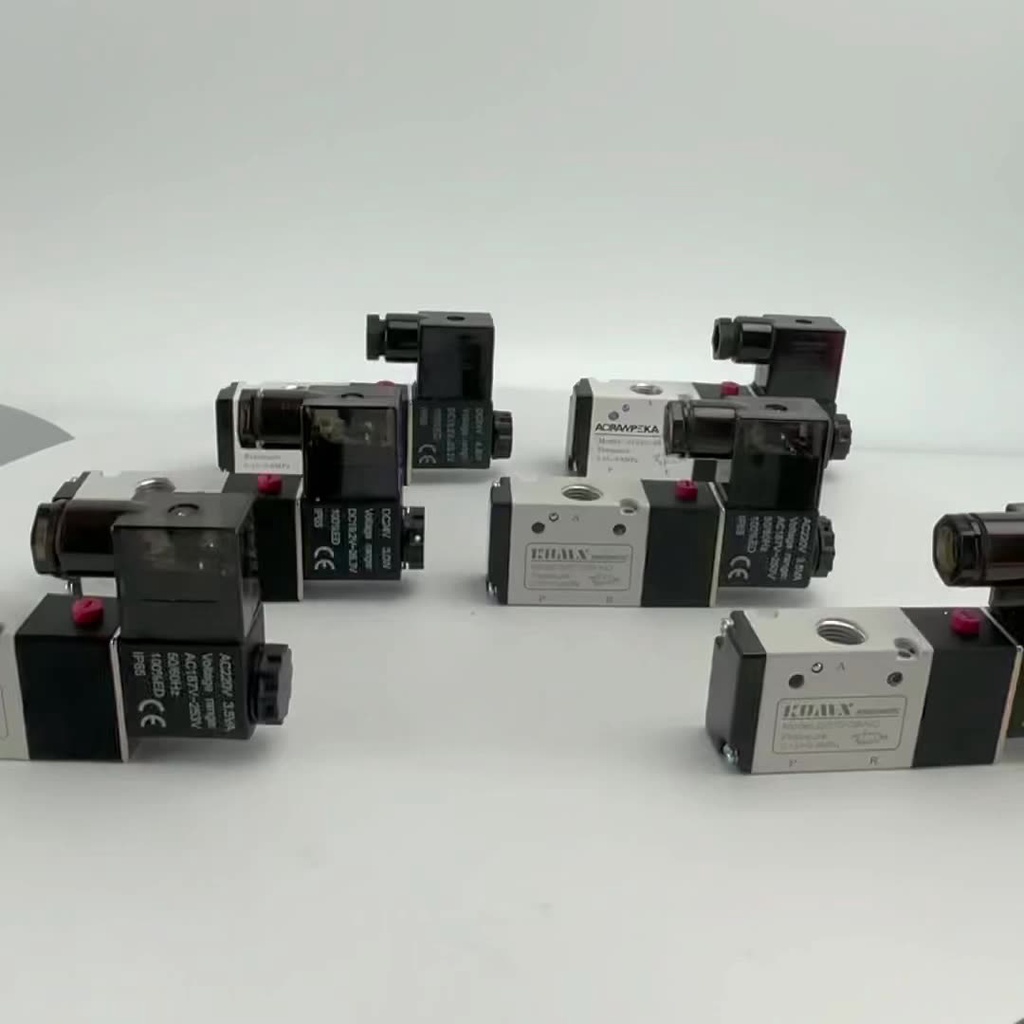 Van điện từ loại Yadeke ba chiều 3V2108 3V210 Một 08-NC AC220V 24V KHÔNG