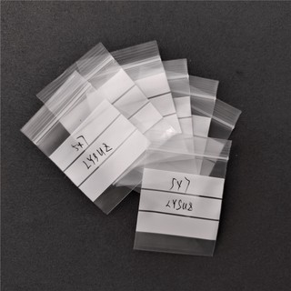 Set 500 túi zip 5 * 7cm bằng nhựa trong suốt đựng trang sức