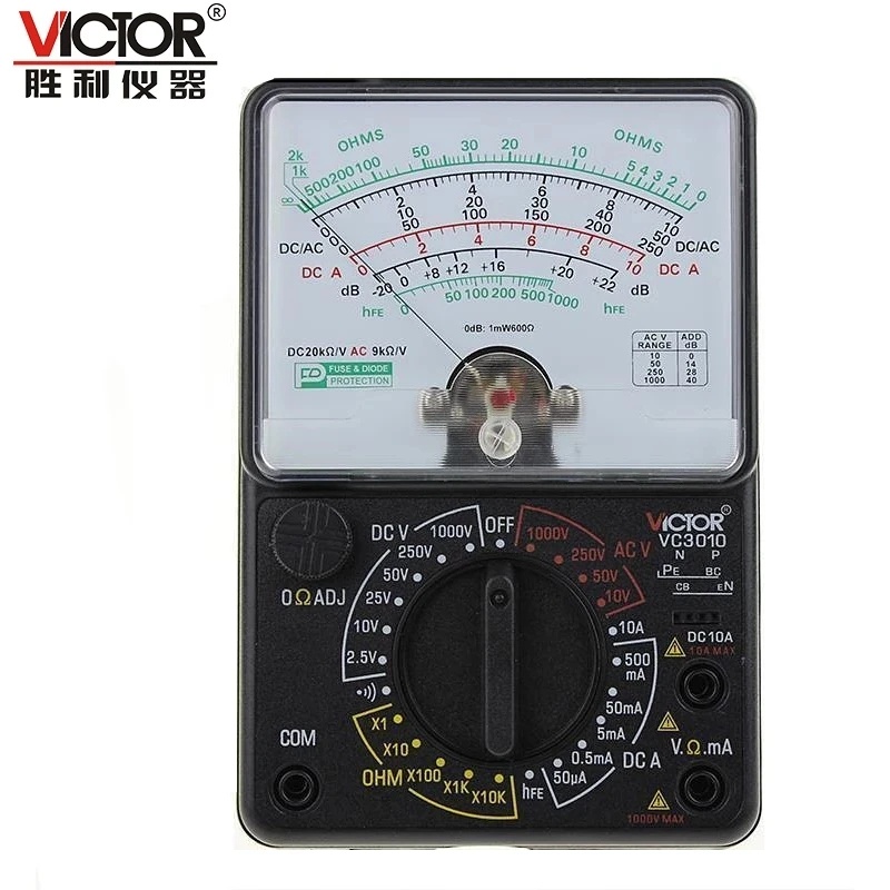 Đồng Hồ Đo Vạn Năng VICTOR VC3010 Chính Xác Cao