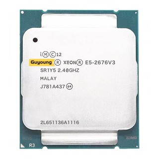 Bộ xử lý e5-2676v3 xeon e5-2676 v3 2.40ghz 30m 12cores 22nm e5 2676 v3 lga2011-3 120w processor e5 2676v3