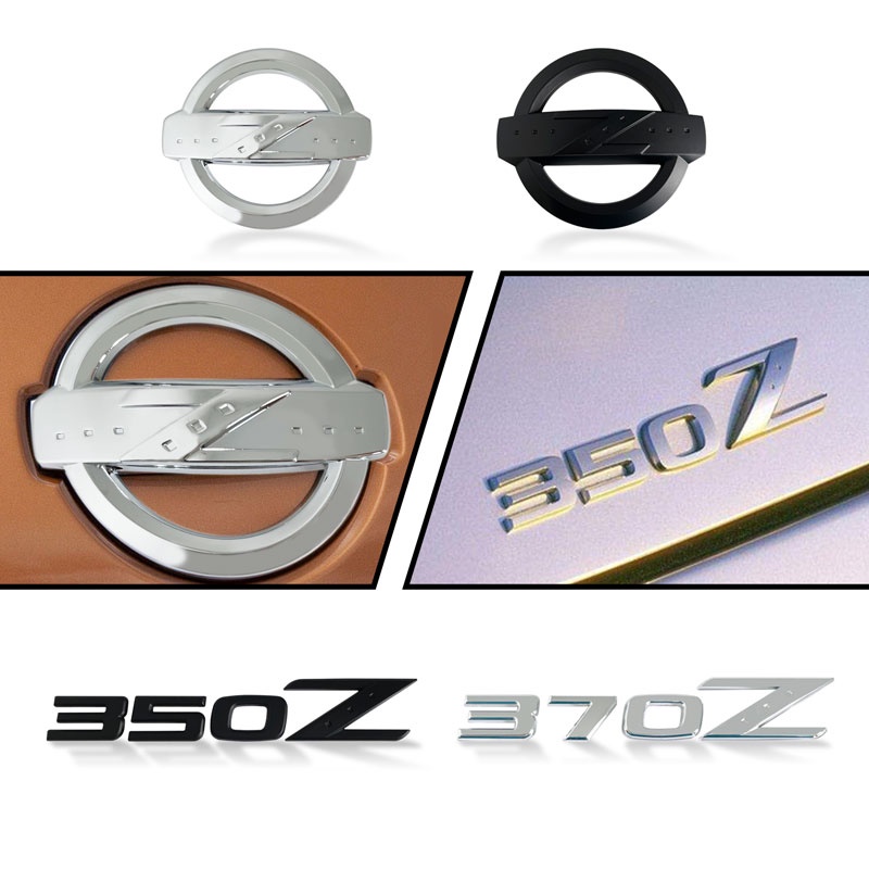 Logo 3D Dán Trang Trí Xe Hơi Nissan 350Z 370Z GTS GTR Nismo Z Z3 Z34 Teana