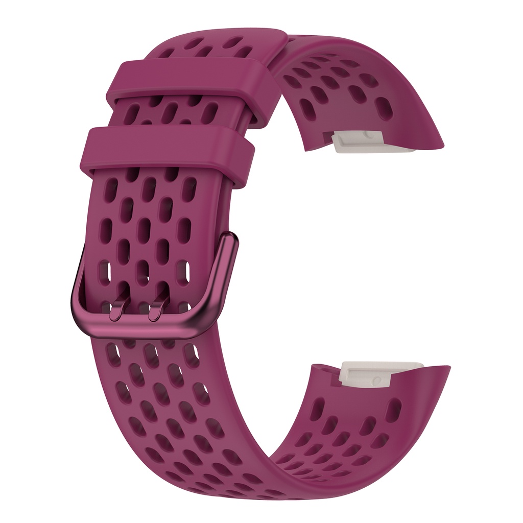 Dây Đeo Thay Thế Bằng Silicon Thoáng Khí Cho Fitbit Charge 5 5