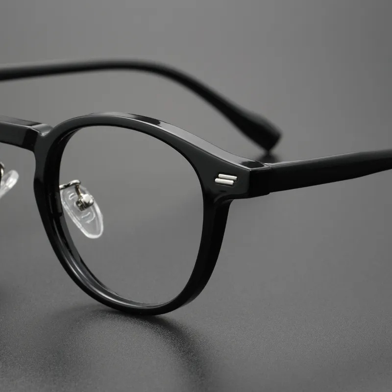 Kính Mát Gọng Tròn TR90 Siêu Nhẹ Phong Cách Retro Thời Trang Cho Nam Nữ