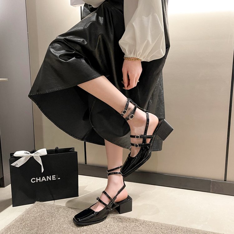 Giày Búp Bê Mũi Vuông Thời Trang Thanh Lịch Dành Cho Nữ