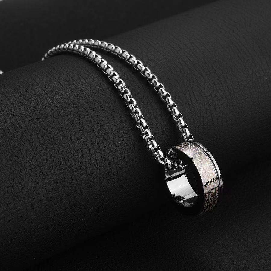 Vòng cổ Mặt Hình Bàn Tay Xương Phong Cách Hip Hop Cho Nam