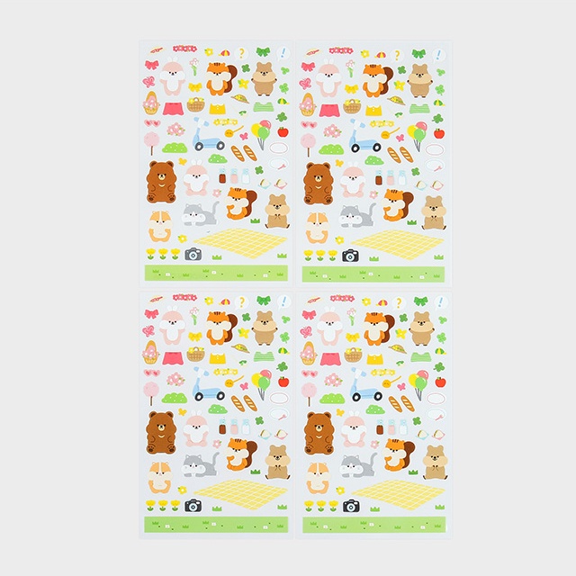 2023 Spring Friends Nhãn Dán Má Hồng Chubby