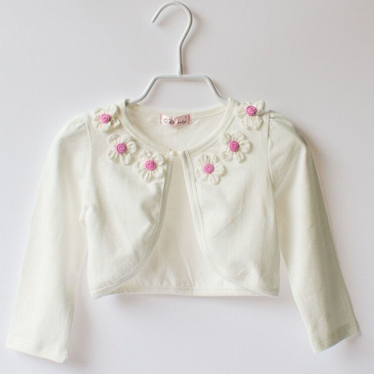 Áo Khoác Cardigan Tay Dài Phối Ren Phong Cách Hàn Quốc Thời Trang Mùa Thu 2021 Cho Bé Gái#3.8