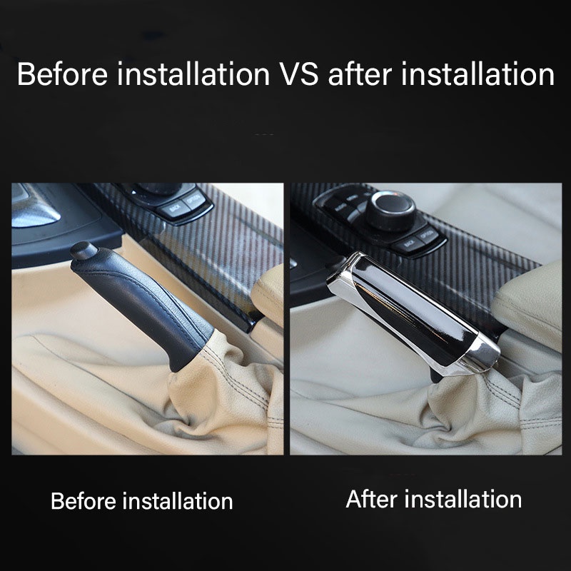 Vỏ Bọc Trang Trí Phanh Tay Họa Tiết Sợi carbon Cho Xe Toyota