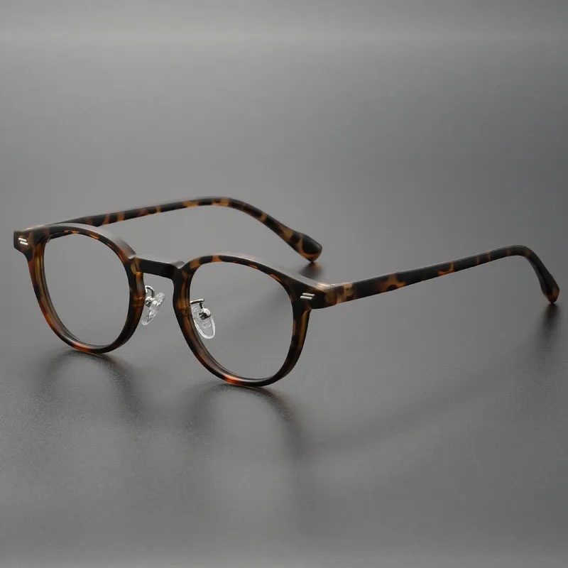 Kính Mát Gọng Tròn TR90 Siêu Nhẹ Phong Cách Retro Thời Trang Cho Nam Nữ