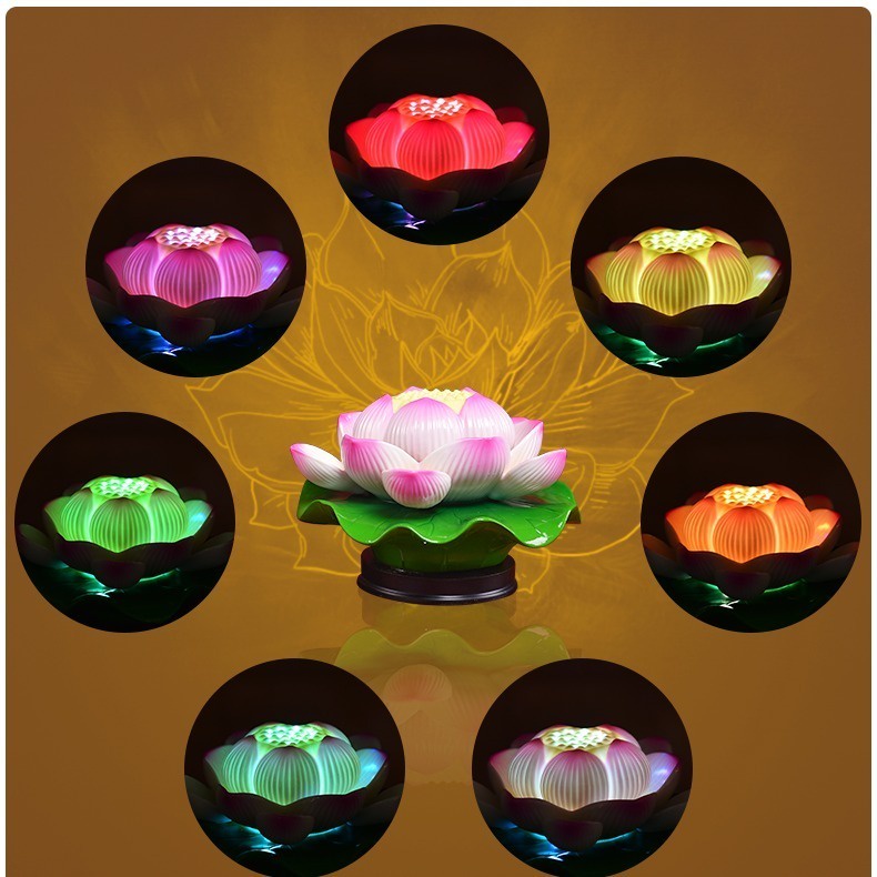 Đèn Lồng Bằng Gốm Hình Phật Trang Trí Phong Cách Phật Giáo