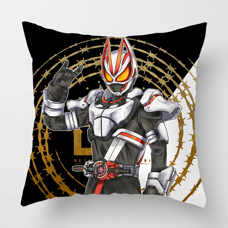 Vỏ Gối 45 * 45cm In Hình Kamen Rider Ngộ Nghĩnh