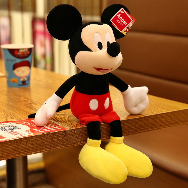 Chuột Mickey Minnie Nhồi Bông Dễ Thương Dùng Làm Gối Ôm